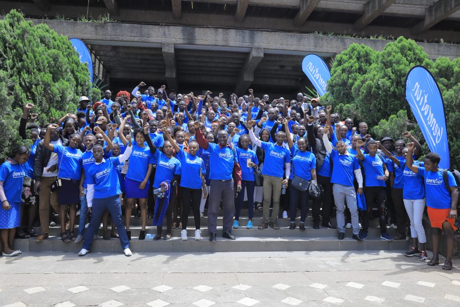 LeaClientS's tweet photo. Check out the #GenerationGrads!!😊. 

Congratulations to the graduates and to @GenerationKe for pulling off the 8th Graduation Ceremony | #Leaclients #FundsAreUs
____________
@USAIDKenya
@McKinsey
@Sida
@IKEAFoundation
@SafaricomFDN https://t.co/8aZbueyetW
