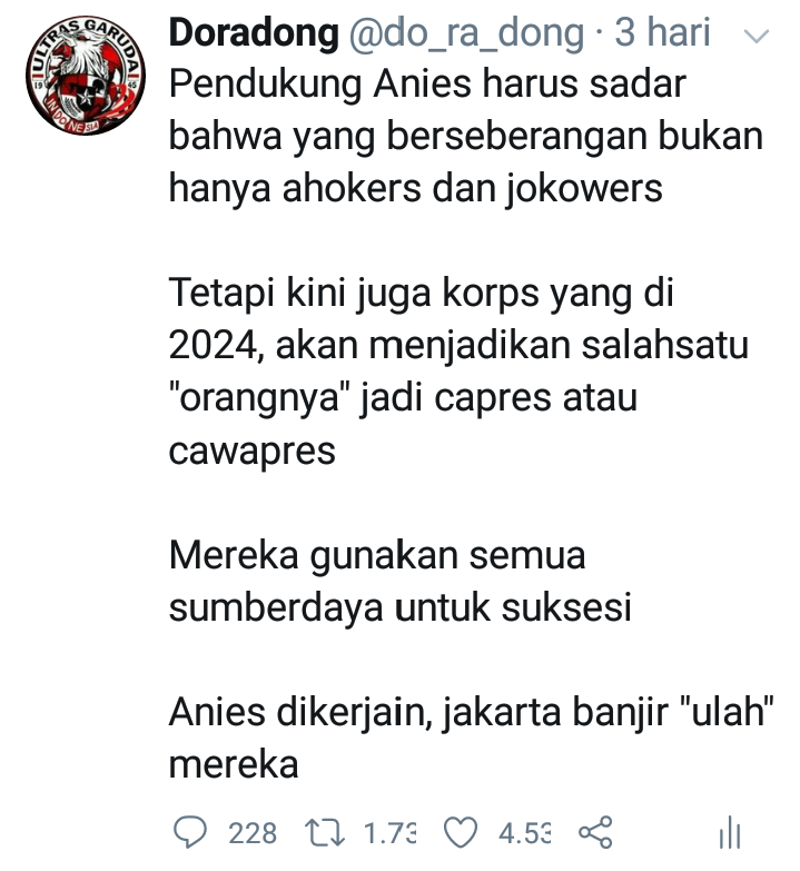 do_ra_dong's tweet photo. 2024 memang masih lama tetapi suksesi dalam senyap itu dimulai dari menanam sejak lama

Percaya atau tidak, polanya makin jelas

Ironi, mereka saja tidak mampu mnjadi pelindung dan penyelamat warga negara (kasus dibunuh gara2 dituduh nabrak babi dipapua) padahal mereka ada disitu https://t.co/aF18uANK1b