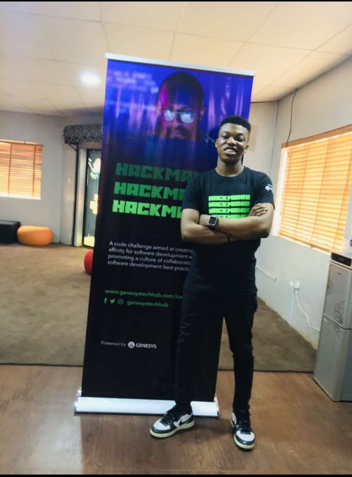 DscEsut's tweet photo. Congratulations! @SauceCodee You made us proud again!!! The winner of @genesystechhub Hackmania Challenge! 

@SauceCodee is a proud member of our community. 

@DscEsut to the world! 🔥 🔥💯
#hackmania #dscssa 

cc: @auwalms @googlestudents https://t.co/l99n79E07X