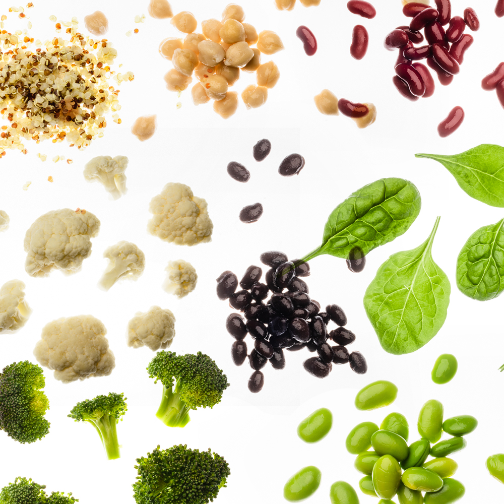 Challenge yourself to go plant-based once a week! We have plenty of plant-based protein options on our salad bar.