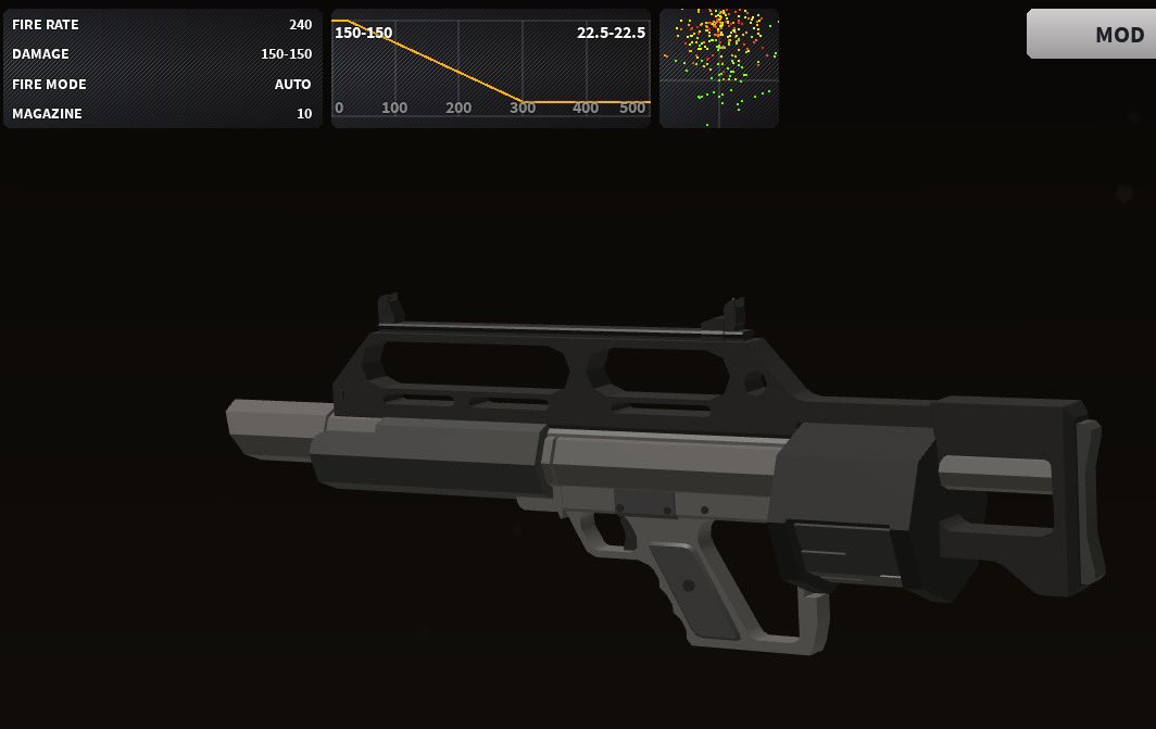 Team Rudimentality On Twitter New Update Is Out The Newest Prototype Gun The Jackhammer Has Been Released Along With It We Have Many New Main Menu Improvements To Help Prepare For The - best weapons in bad business roblox