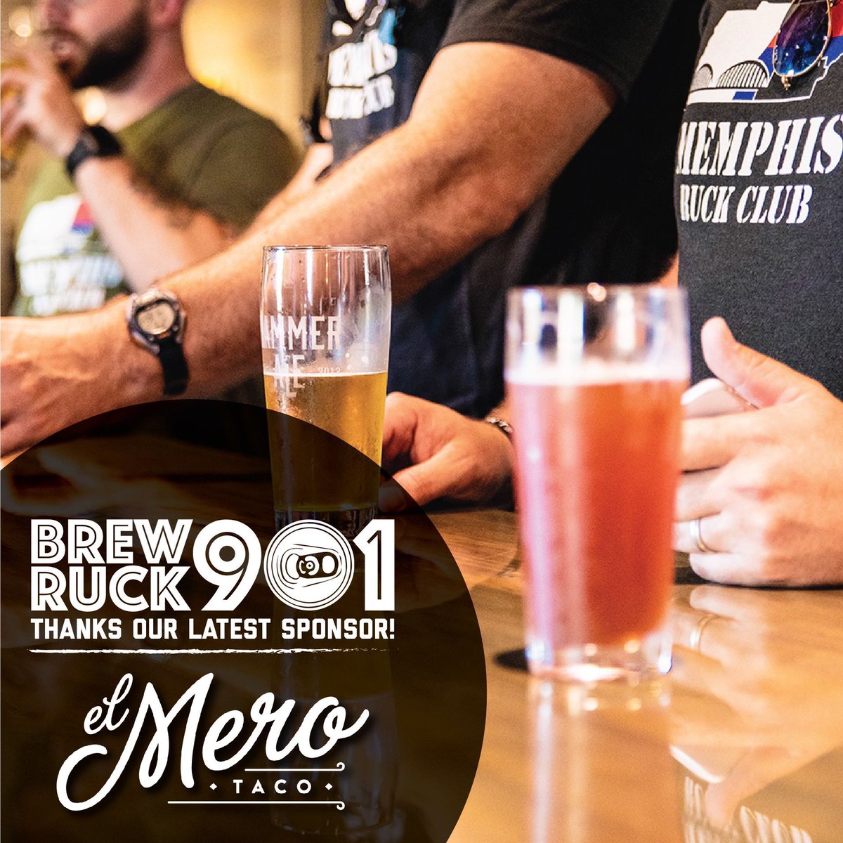 Thank you <a href="/MeroTaco/">El Mero Taco</a> for sponsoring our third annual #BrewRuck901 benefiting the Collegiate School of Memphis Ruck Club! They donated a gift card for our raffle! Be sure to join us on April 25 at noon at <a href="/wiseacrebrew/">WISEACRE</a>! REGISTER HERE: bit.ly/37JMkjs