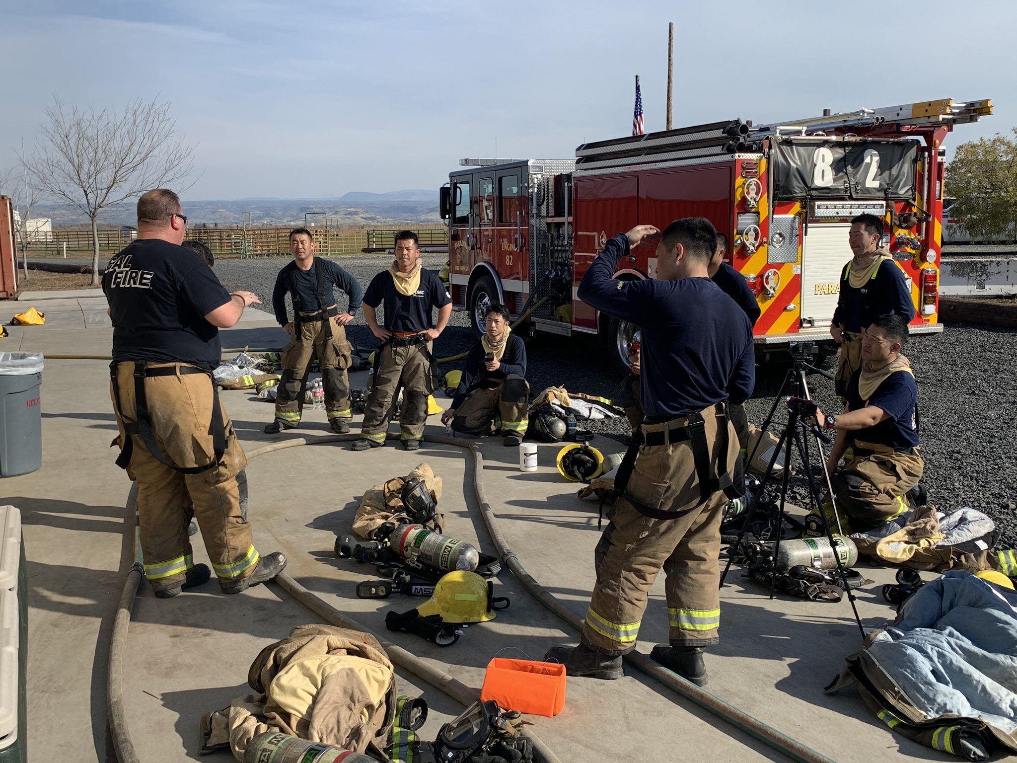 Cal Fire Butte Unit Butte County Fire Department Auf Twitter Burn Day For The Japanese Firefighters Training In Our Unit This Week As Home Construction In Japan Looks More Like Homes In America It Requires New Structure Firefighting Techniques Proud To