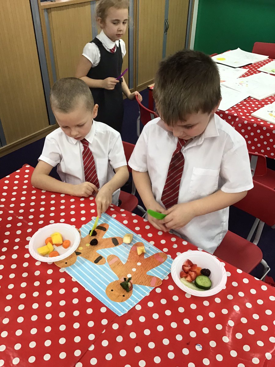 ClassOneMrsL1's tweet photo. The children did an excellent job today making their healthy fruit and vegetable salads. They used equipment safely to prepare their salads; they enjoyed eating them most of all. https://t.co/6V4o19SpKC