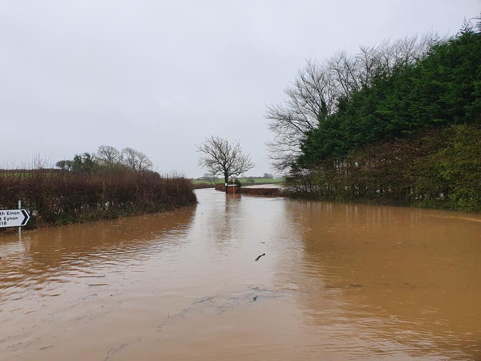 #StormJorge has left its mark in Gower #StaySafe #roadclosed