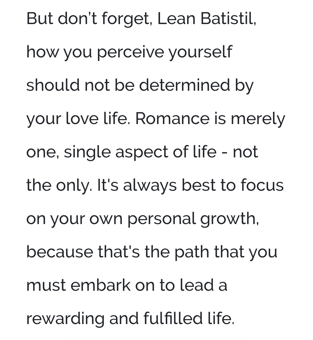 leanbatistil's tweet image. Opo! Amen! 

#Wisdom #loveyourself #selfFirst #career #success #goals