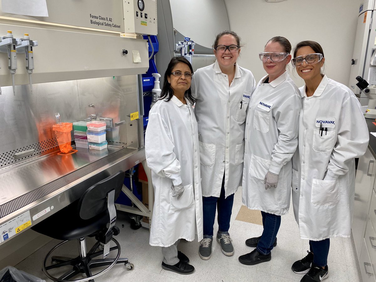 VictoriaSanchez's tweet image. Females at the Forefront —

Meet the all #women team of #scientists looking to create the first viable #vaccine for #COVID19. 
I got to see the @NovavaxInc lab in Gaithersburg, MD where they have three vaccine options they’re currently testing!
@ABC7News #coronavirus #science