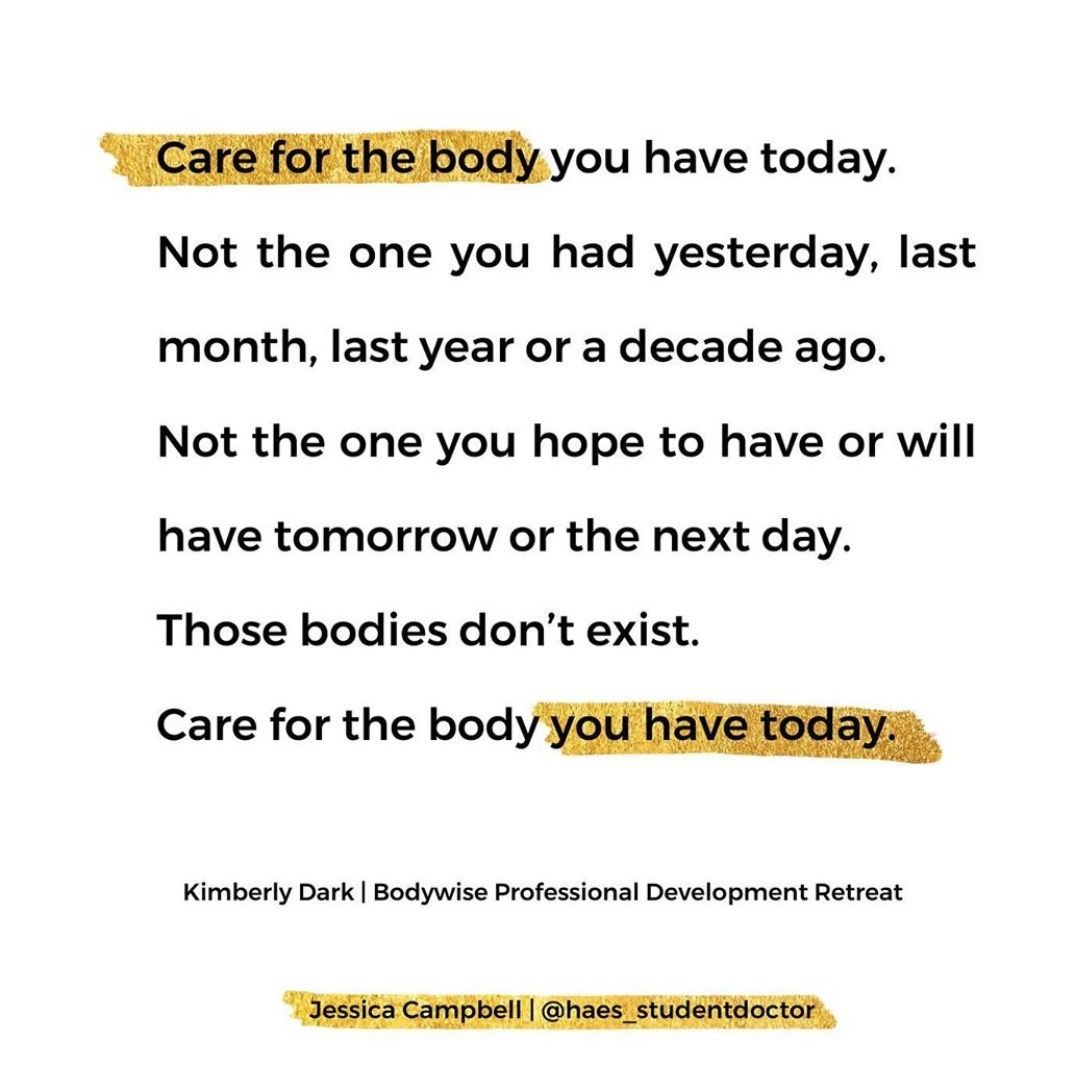 We cannot care for the body we had ten years ago, but we can care for the one we have today. Our healthy investments in our bodies and minds affect the body and mind we have ten years from now. Rest this weekend. Do something that feeds your soul.
#happyfriday  #providinghope