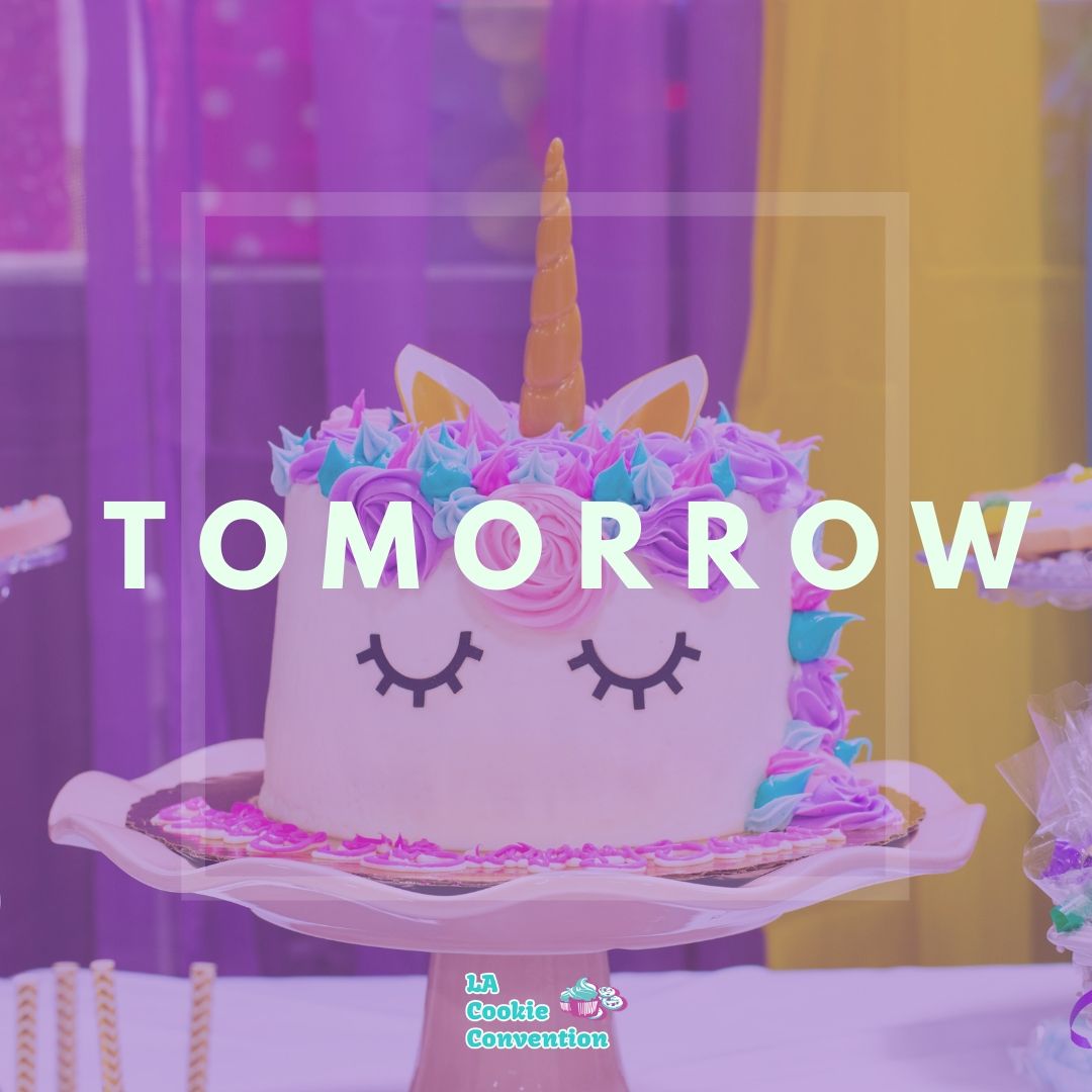LA Cookie Convention 2020 is TOMORROW! Last chance to grab your tickets! Don’t miss all you can eat #sweets, meet your favorite celebs, and let the little ones play in the Kids’ Zone! Get tickets now at lacookiecon.com! The BIGGEST Sweets Convention on The West Coast!