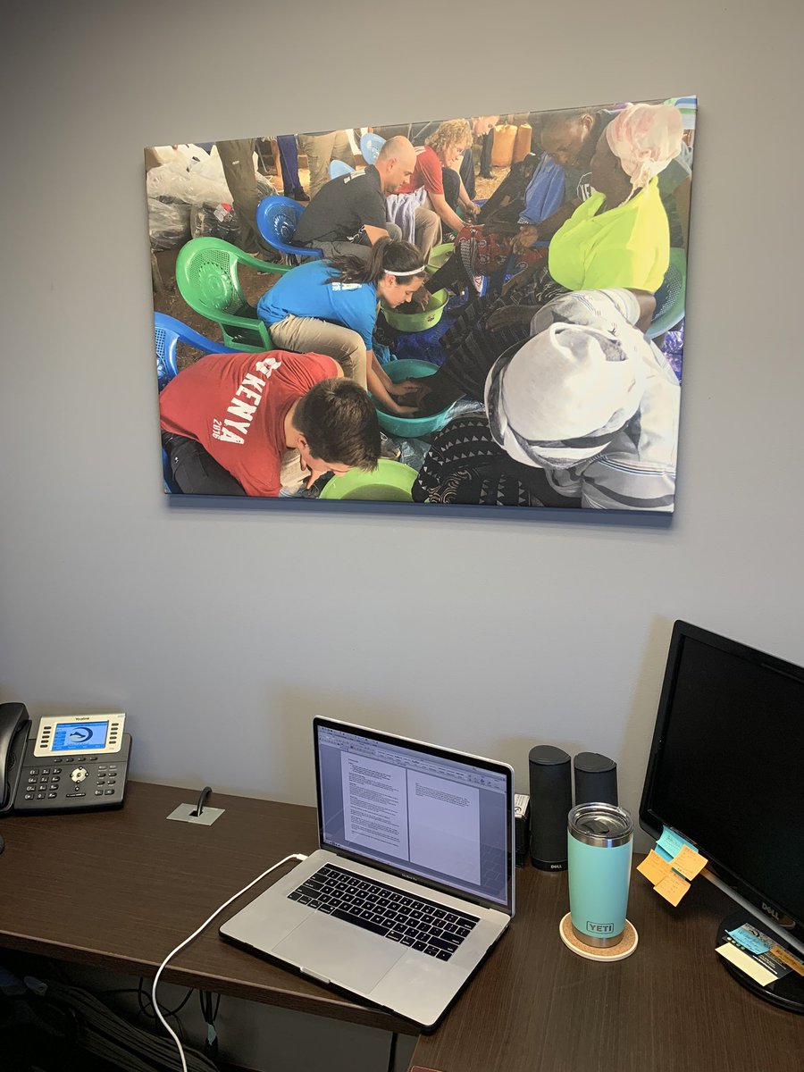 distuder's tweet photo. This pic means so much to me! It hangs on a wall in my office where no one else can see it. After 20 trips to Africa my family joined me in Kenya! They fell in love with the people &amp; worked so hard, and today I’m especially grateful for my fam’s support each day! @adrianastuder1 https://t.co/2nGGSed1R7