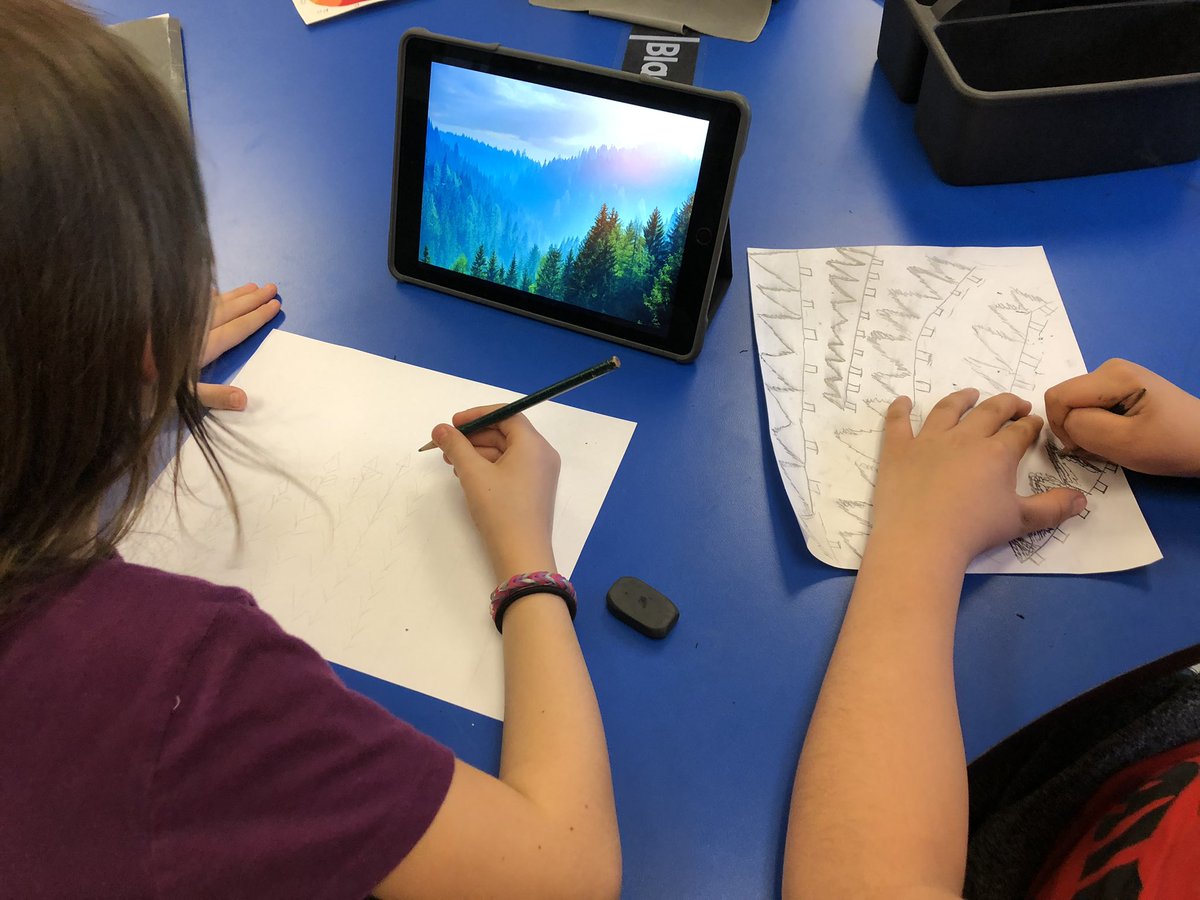 These 4th grade students are impressing me with their ability to challenge themselves and explore new materials. They are learning to think and act like artists and understand that sometimes things aren’t going to work...like, a lot of times actually. But to see their growth...😍