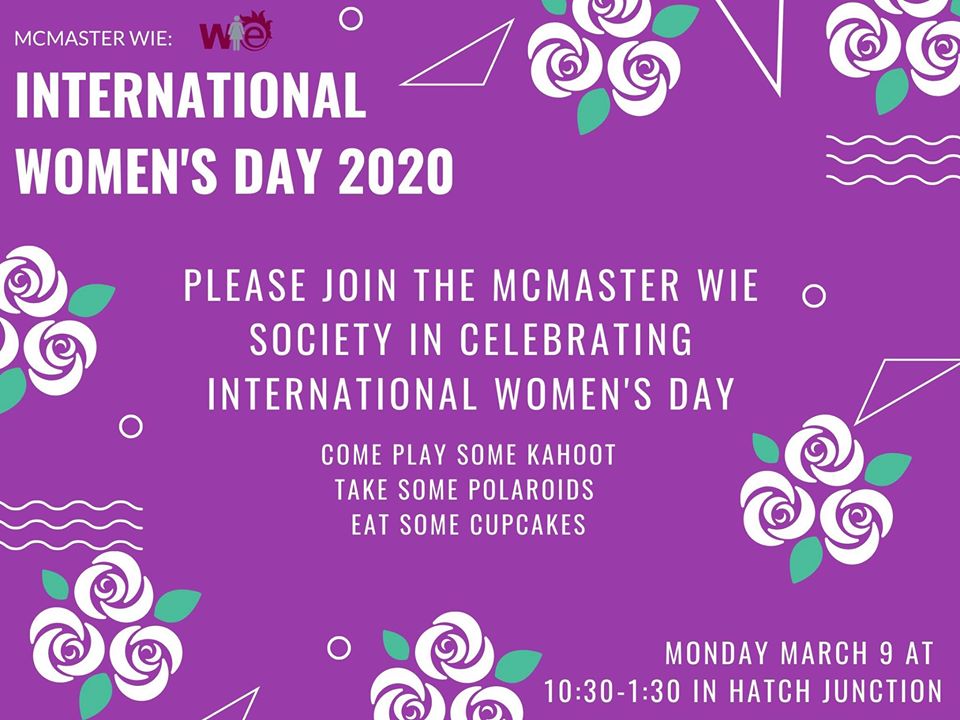 The McMaster Women in Engineering Society tweet media