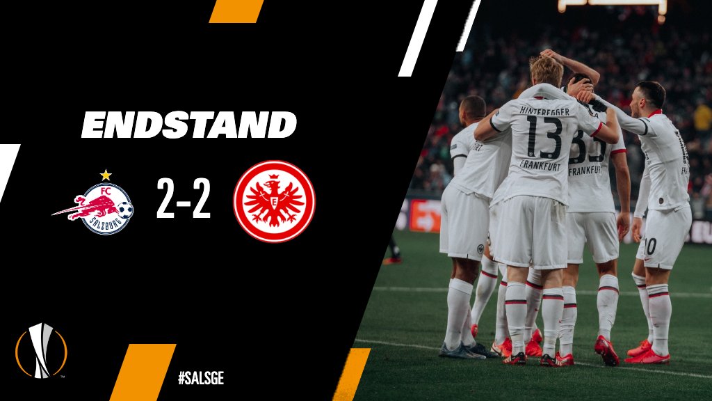 ‼️ ACHTELFINALE ‼️
––––––
#SGEuropa #SALSGE 2:2