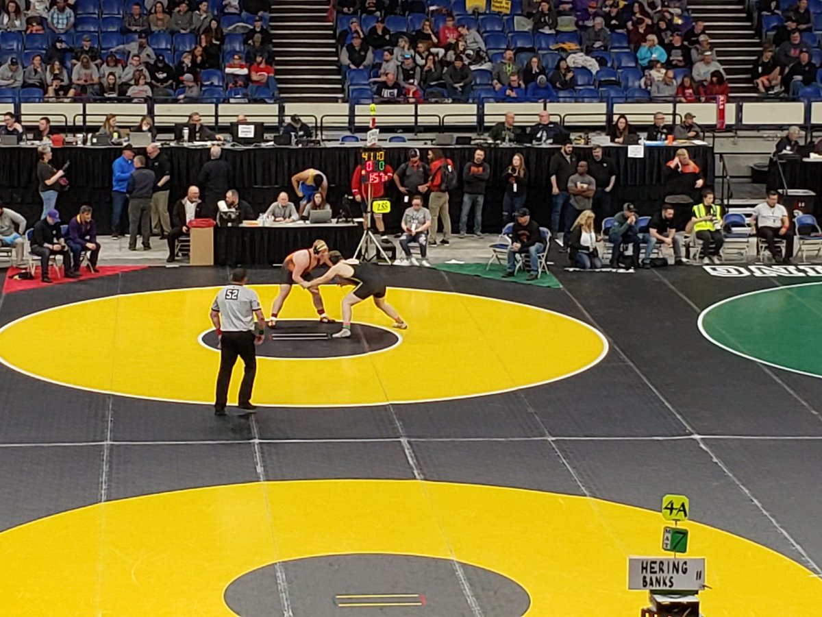 Josh Heywood and Stefan Smith competing in the heavy weight divison of the OSAA 4A State Wrestling Meet! Josh wins and Stefan loses a close match! #GoGladiators #GladiatorDNA