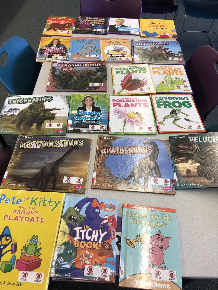 LmtSchilz's tweet photo. Guess what we have! Delicious new books to enjoy! @LmtSchilz @GrewenowES https://t.co/BWPpIc6xhk