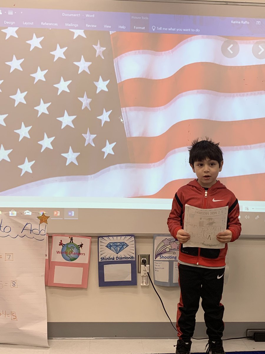 RaffoKinder's tweet photo. After learning about leadership qualities of the Presidents from our history, the kinders take on their own election for class president @GoshenPostES #gogpgators https://t.co/Emv24IZlOc