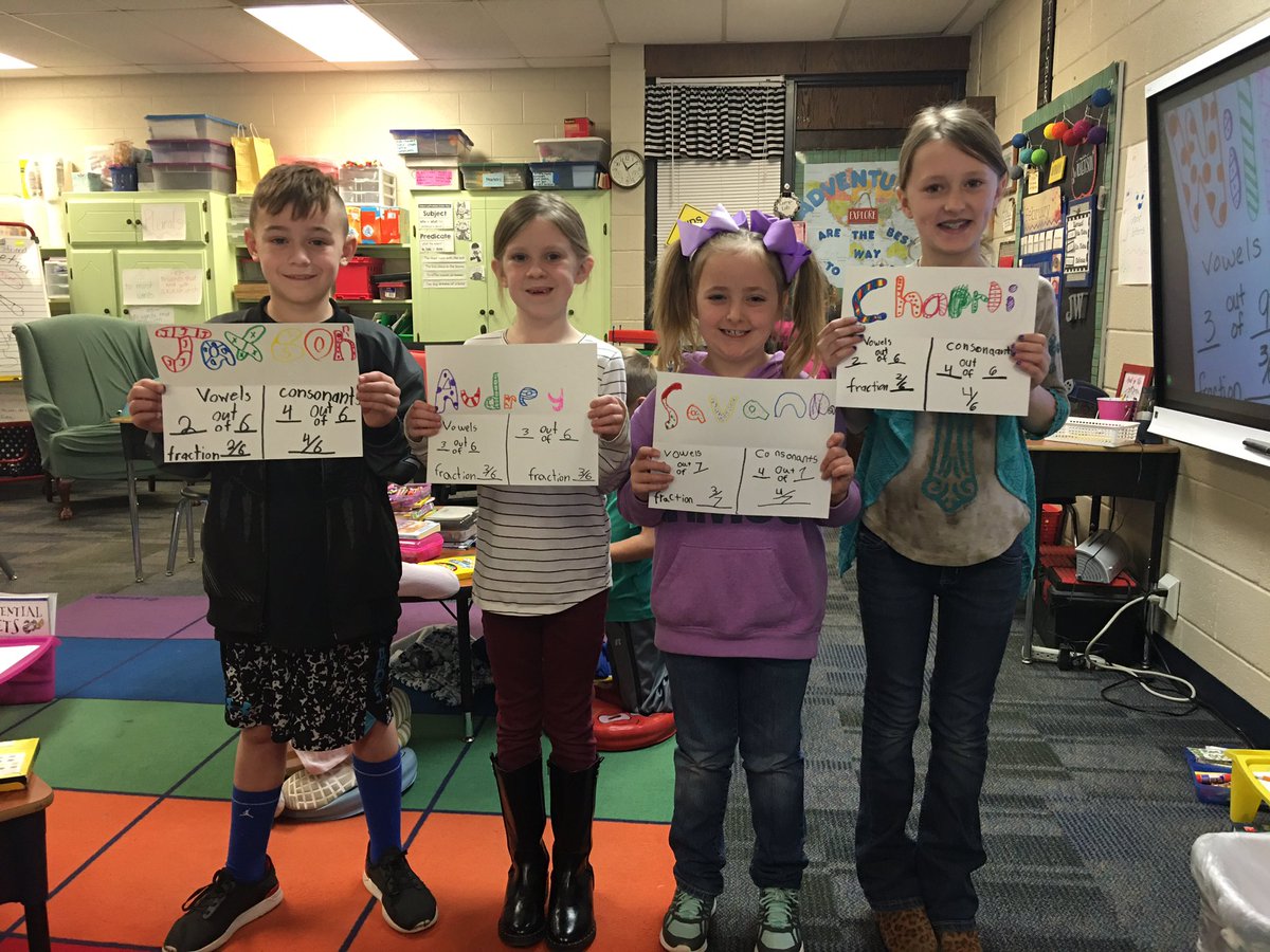 MrsWilkerson2's tweet photo. Creating fractions using our names!!!😍 https://t.co/4Gxz1Qqbzb