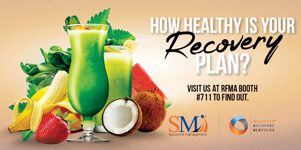 smi247's tweet photo. SMI|DRS is ready to mix things up at @RFMA! Stop by booth # 711 and our team will prepare a fresh smoothie with your choice of milk, fruit, greens and more! #RFMA2020 https://t.co/MGIW22DhsE