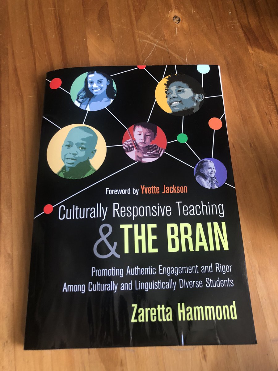 Nerding our like crazy about this book on #culturallyresponsiveteaching &amp; the #brain. Thanks to my friends <a href="/reDesignLLC/">reDesign LLC</a> for the recommendation! <a href="/Ready4rigor/">Zaretta Hammond</a>