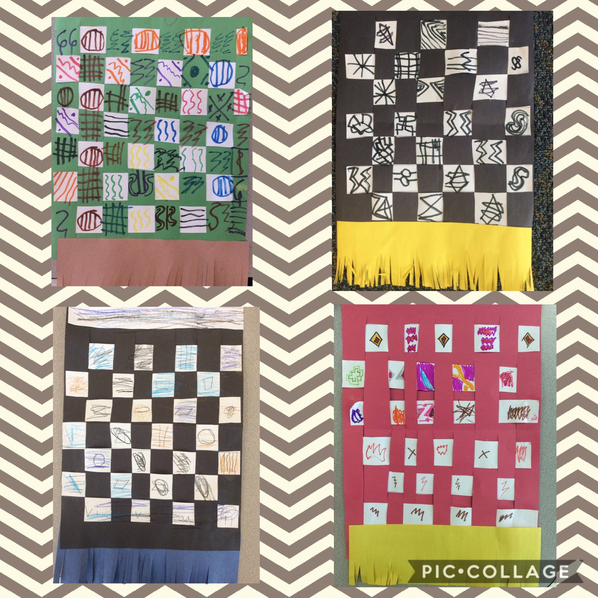 Today students weaved their very own Kente Cloth after our learning in relation to Black History Month. <a href="/DolsonPS/">Dolson Public School</a>