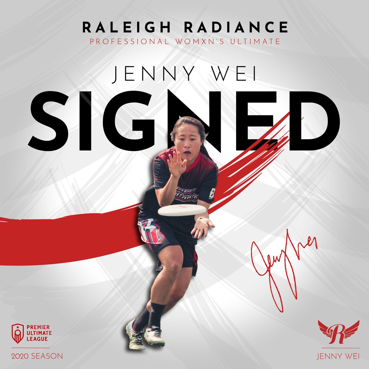 RaleighRadiance's tweet photo. 🚨 BIRD ALERT 🚨 Radiance signs Jenny Wei of the BTS Army!
Check her out: https://t.co/TU2LWskR5B
#birdsofnc #playlikeapro #womxnsultimate #raleighradiance https://t.co/UXMNlP8Hcs
