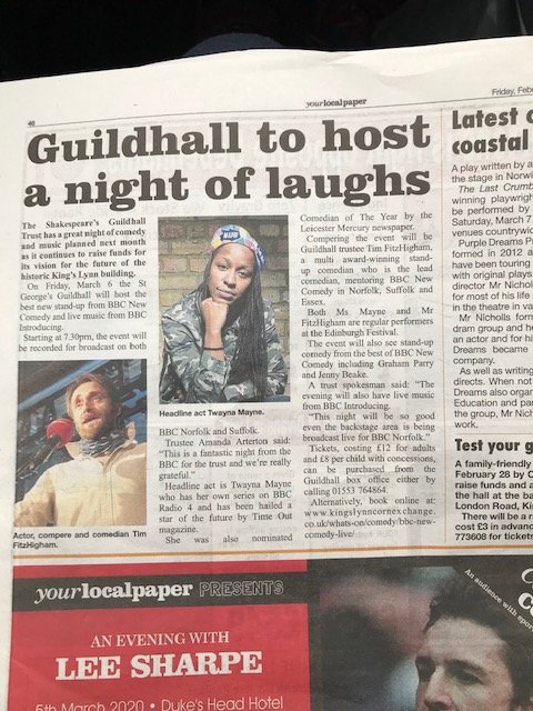 Congrats to <a href="/kingnellyii/">Nelson Tinashe Gombakomba Jr.</a>  - he's gone &amp; made his way into the #final of the #amusedmoose New Comic Award!

&amp; we have our next gig #kingslynn - 

facebook.com/events/2086487…

we can't wait to see you there!

want to get involved? email bbcvoices@bbc.co.uk

#norfolk #suffolk #local