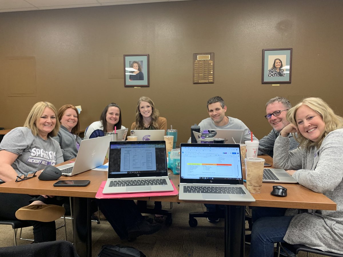 Hard at work on our PBIS journey! Love my people! #proudAP