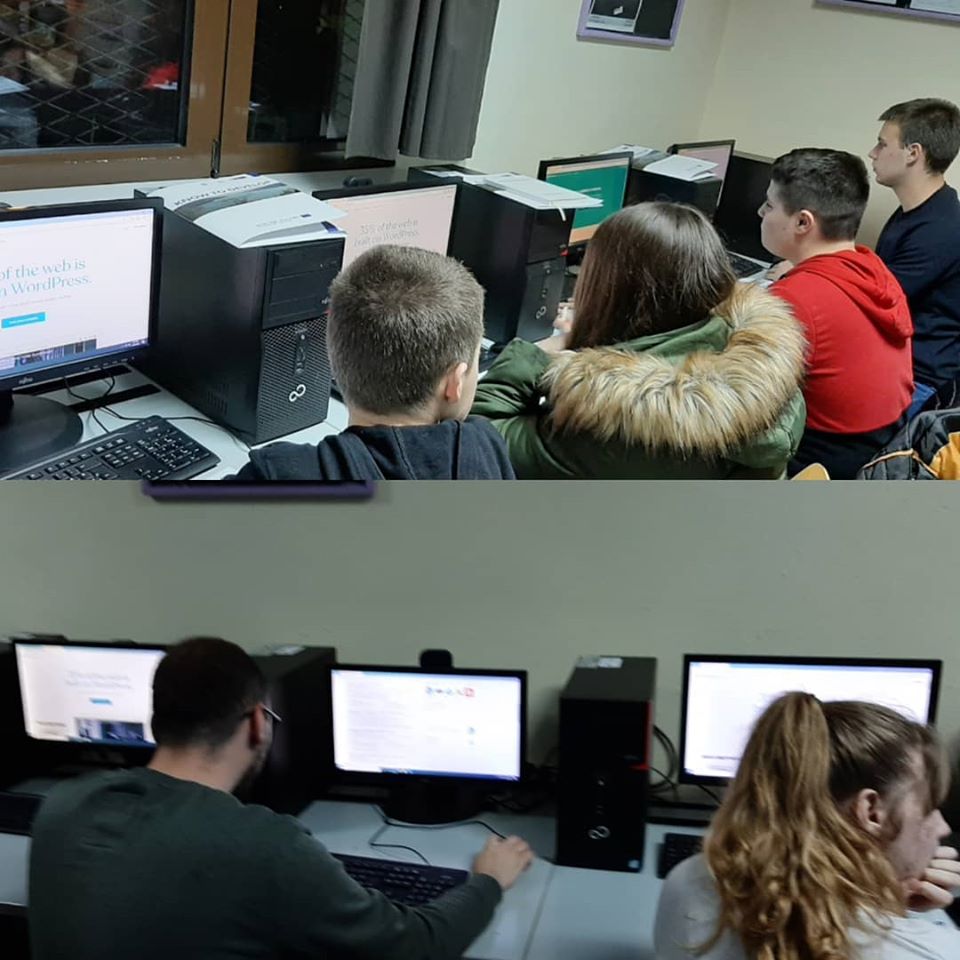 radlovacki's tweet photo. IT Workshop - Web Development, with students from Polytechnic University of Timisoara https://t.co/ie0lGo8pcM