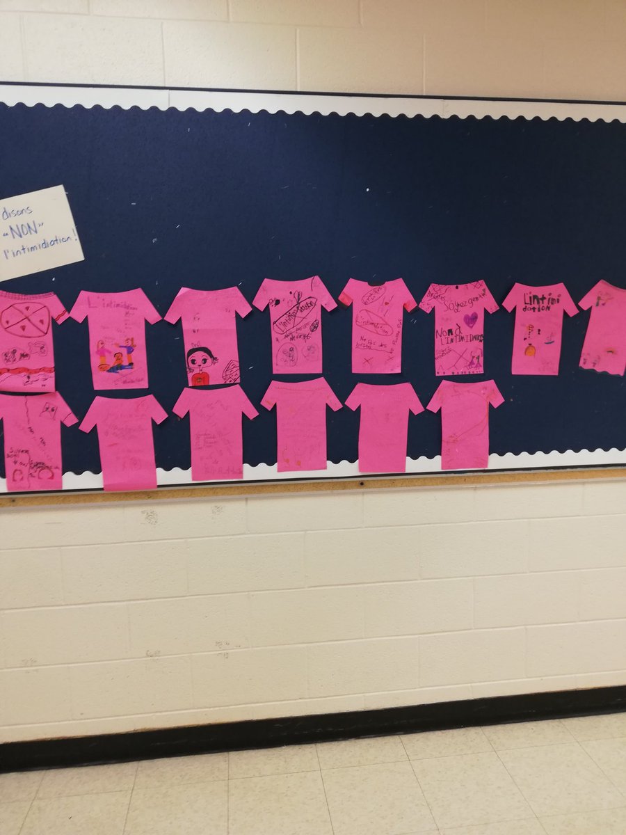 MmeKWiley's tweet photo. Nous disons NON a l'#Intimidation @brucetlindley @HaltonDSB https://t.co/ZfgmOEG5tq
