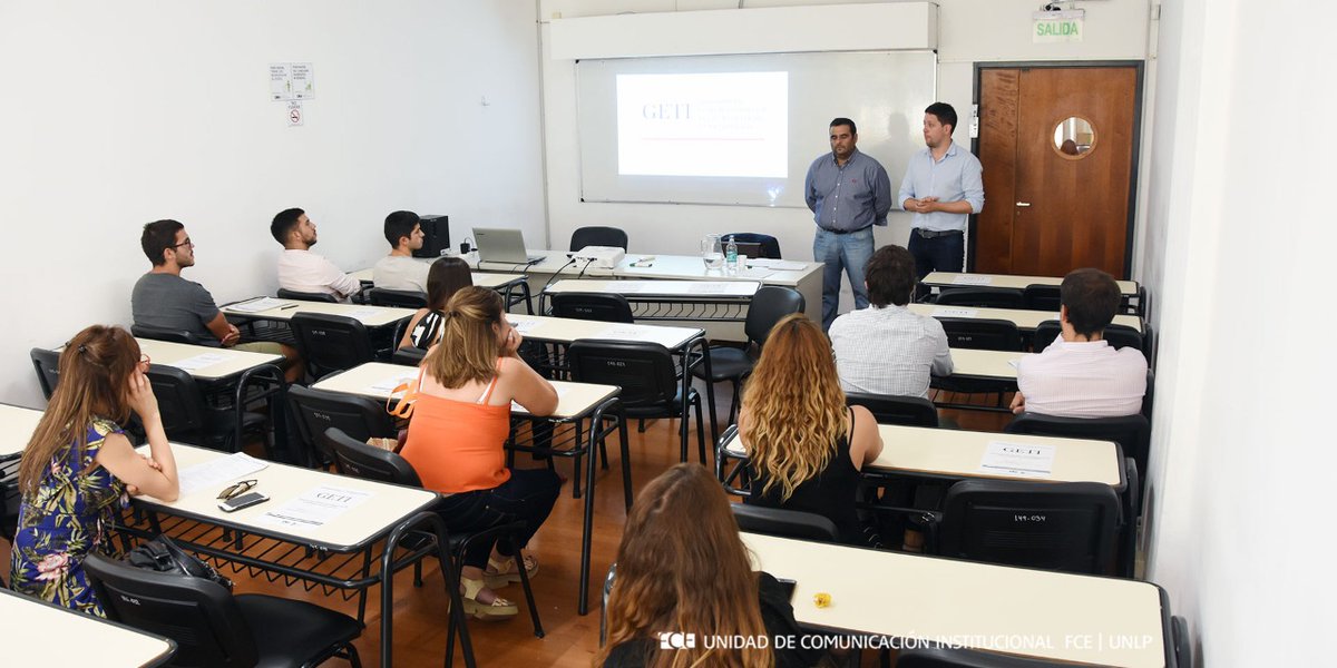 posgradofceunlp's tweet photo. Terminando nuestra semana de charlas informativas ayer se realizó la charla del Programa de Posgrado Gestión Estratégica de las Tecnologías de Información 

@economicas_unlp https://t.co/f6lr5MuK3j