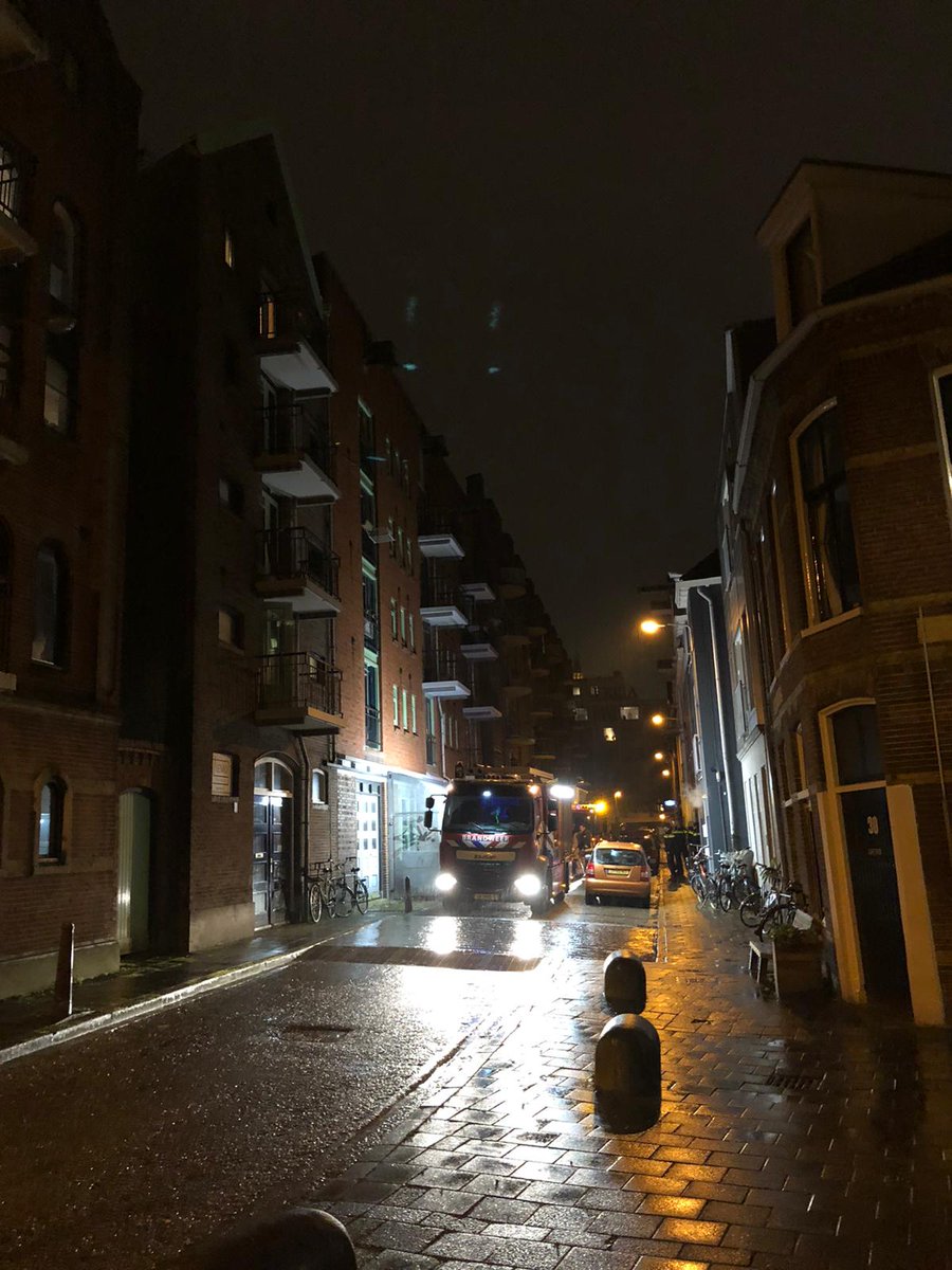 Melding keukenbrand Lijnbaanstraat Groningen