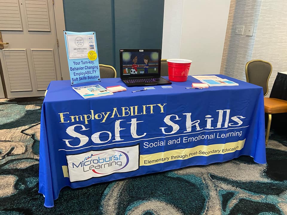 MicroburstLearn's tweet photo. Happy Friday everyone! Today, we are at the 2020 Vision, South Carolina Council for Exceptional Children Conference, in Myrtle Beach, SC. Stop by Table 44, Rebecca is there and looking forward to seeing you! #visioniseverything #sccec #2020Vision https://t.co/KTqE7q1gw7