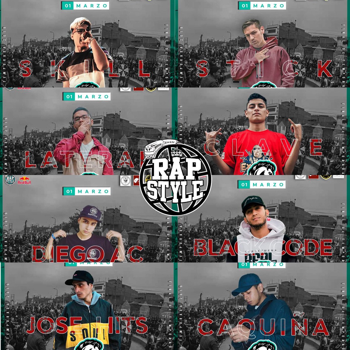 RapstyleSJL's tweet photo. Este domingo 01 de Marzo #FindeTemporada #Rapstyle
*Lugar: Colegio Tomas Alva Edison Av Próceres Independencia 120 Frente a Rapstyle Caja de Agua SJL 
*3:00 PM 
Los primeros 08 clasificados al Fin de Temporada https://t.co/X7qc9ND7Ow