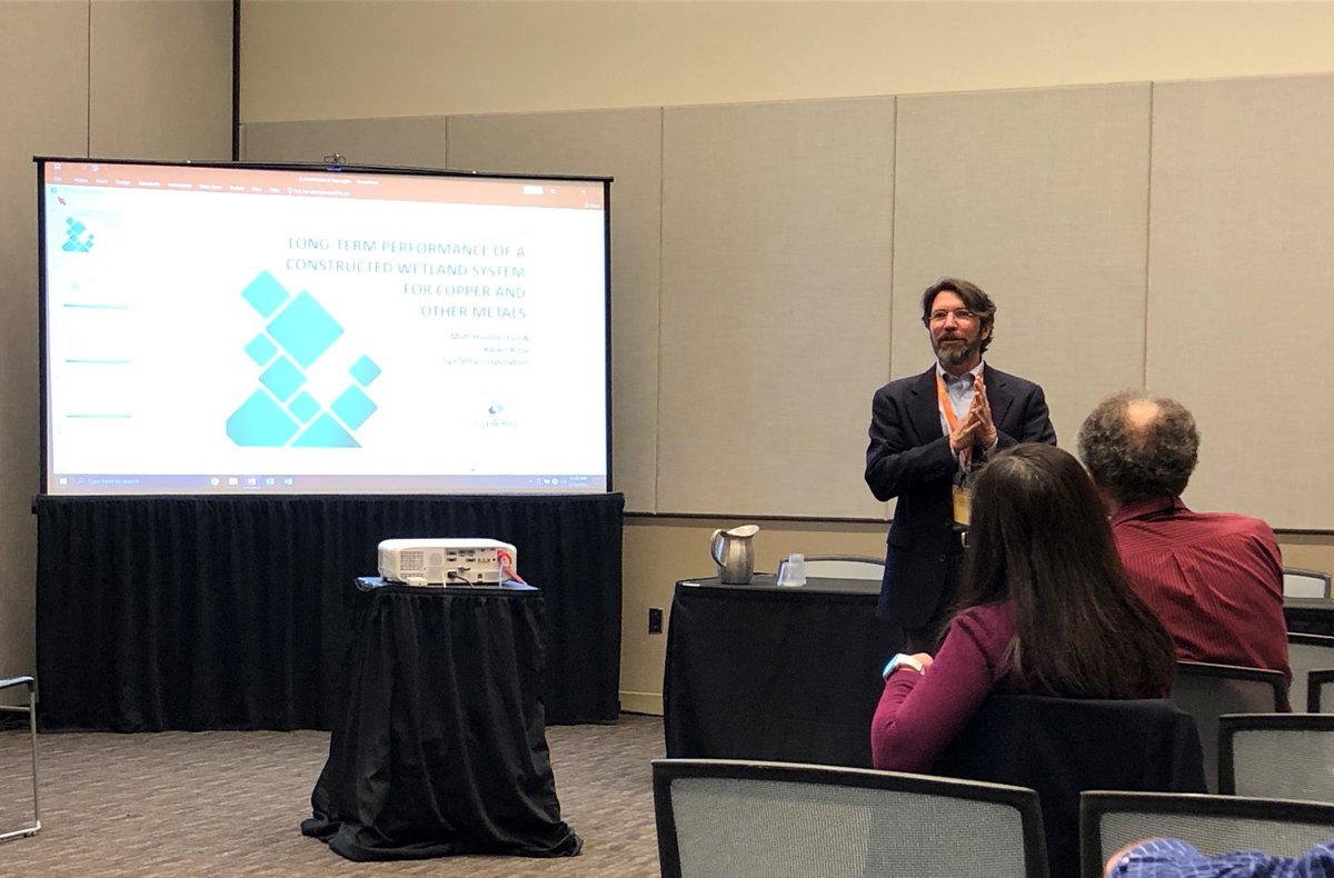 SynTerraCorp's tweet image. Along with winning an award our team was very busy at the @smecommunity Annual Conference. Dr. Matt Huddleston presented. Steve Gardner broke bread with 3 other past SME Presidents and reunited with friends who came all the way from Peru. 

#MineXchange2020