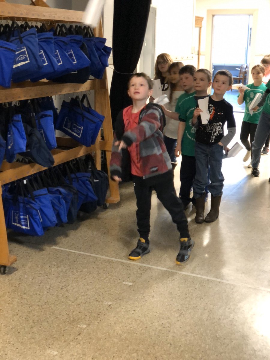 MrsSilva3grade's tweet photo. Paper plane challenge in the learning lab for third grade-our class winner hit 13 feet! @CastletonES @SchodackCSD @Castleton_ILL https://t.co/GA7f8vRZF7