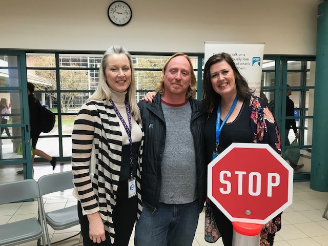 RoadSafetyTanis's tweet image. @ICBC Driver Licensing and Road Safety provided Drive Smart presentations to all grade 10s earlier this week @WGSS. Thank you to the #speedwatch and #cellwatch Volunteers @langleyrcmp for their efforts to remind drivers to slow down in school zones and keep their #EyesFwdBC👀