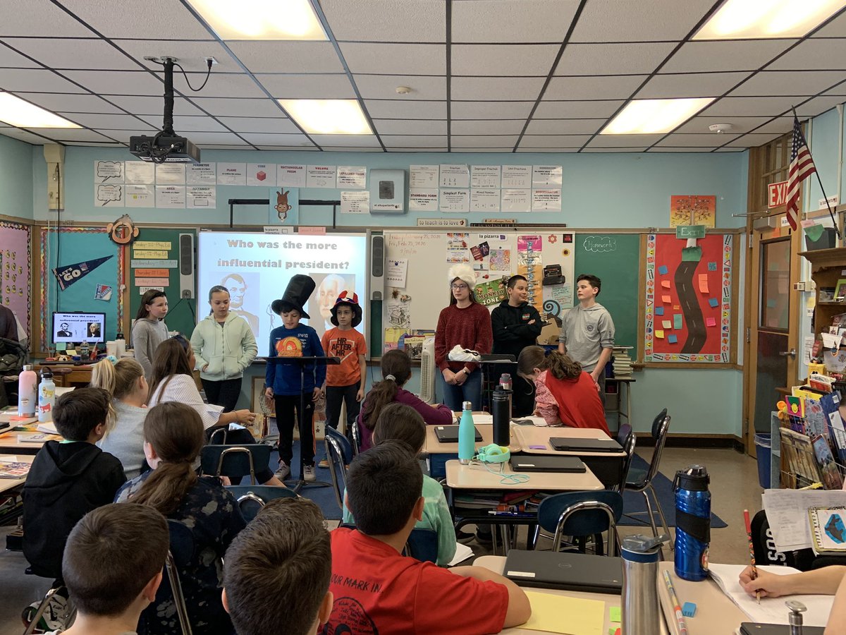 Who was the more influential president??? 5th grade debate <a href="/MsMeininger/">Ms. Meininger</a> <a href="/MrsGerhardFFE/">Dr. Gerhard</a>