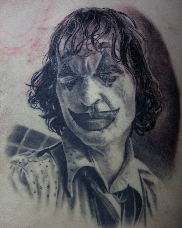 JonathanCrosst2's tweet photo. Joaquin Phoenix As The joker performed in 2 sessions. more than half are healed

Joaquin Phoenix Como El joker realizado en 2 sesiones.
mas de la mitad esta cicatrizado.
#JoaquinPhoenix #radiantcolors #tattooart #tattoo https://t.co/Vh6Lm9NUWf
