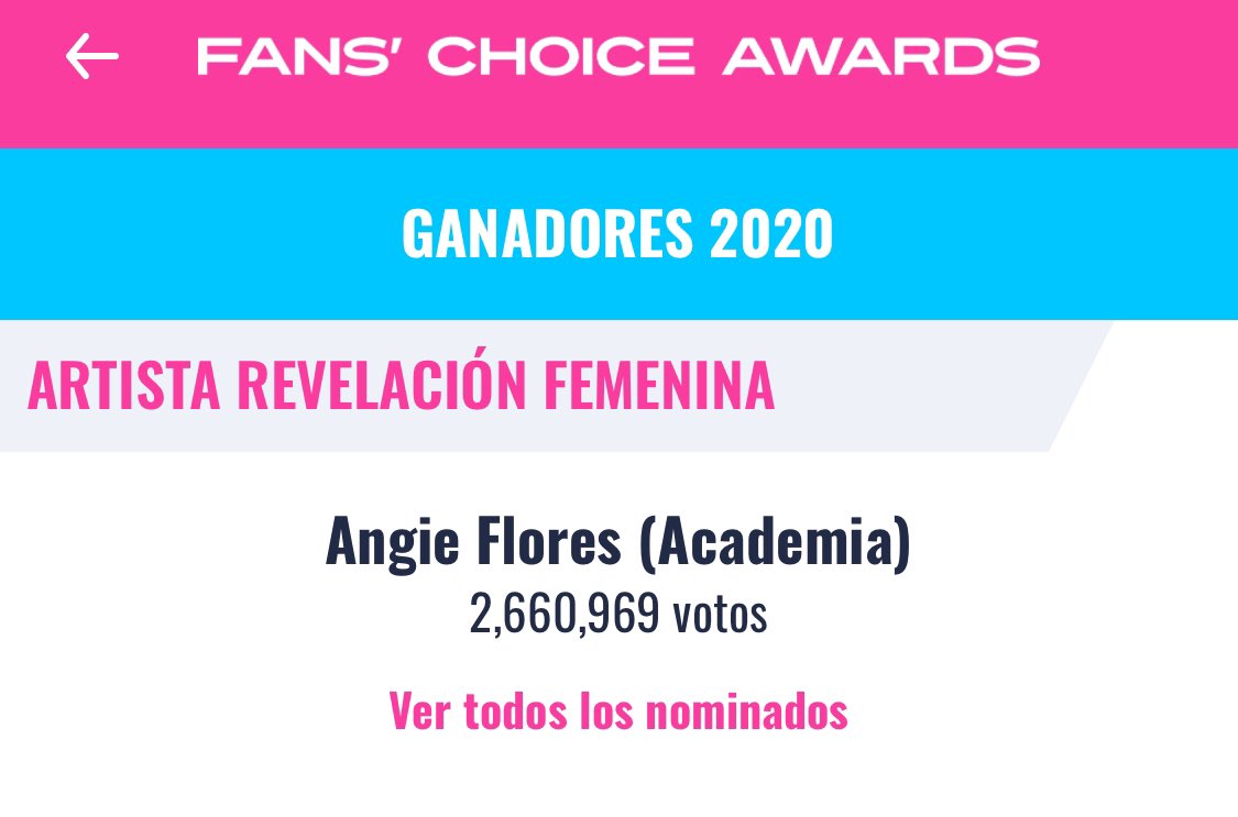 AcaFansAzteca's tweet photo. Nuestro @_DennisArana y nuestra @Angiefloreshn fueron los ganadores en los #FansChoiceAwards2020 en la categoría #ArtistaRevelacion. 

Muchas felicidades chicos 👏🏻 👏🏻 👏🏻 👏🏻 👏🏻 👏🏻 https://t.co/XFkoBlflZF