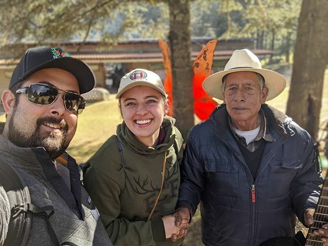GoScifari's tweet photo. Don Francisco is a conservation hero. When the Canadian biologists first showed up in the 1970s looking for the #monarchbutterflies overwintering site, a young Francisco was working in the forest making firewood. 
Nearly 50 years later, he's been elected head of the Sierra C… https://t.co/gTzTqYxVrl