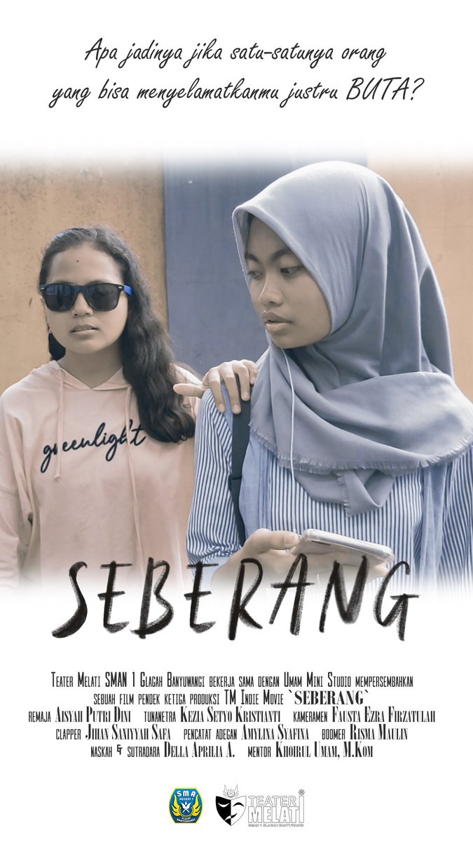 TMglagah's tweet photo. Apa jadinya jika satu-satunya orang yang seharusnya bisa menyelamatkanmu justru BUTA?

Apa jadinya jika anak bangsa yang seharusnya bisa menyelamatkan negeri ini justru memilih "buta" &amp; apatis terhadap kondisi negeri?

Bukankah lebih baik mengambil peran sekecil apa pun itu? https://t.co/UEGNbmtLVF