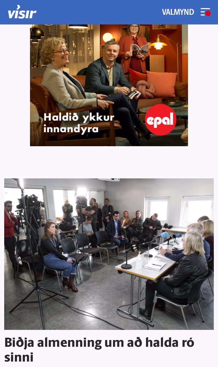 Það er ekki séns að þessi auglýsing sé tilviljun.