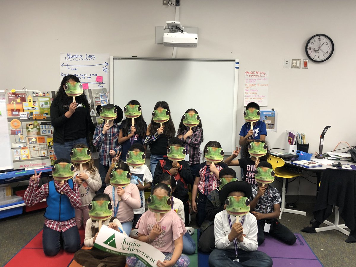 Thanks <a href="/GEICO/">GEICO</a> for coming out for Junior Achievement today! #mregsoe #onekatyisd