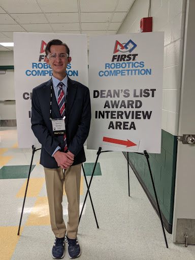 The Hybrids have a lot of amazing students but two members were nominated for one of FIRST's most prestigious awards, The Dean's List Award. Congratulations to Boston Meeker and Matthew Taylor! Good luck in your semi-finalist interviews. #ExplorerPride