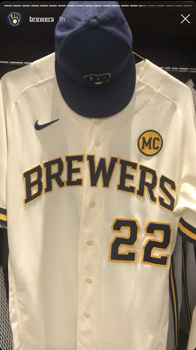 brewers uniform 2020