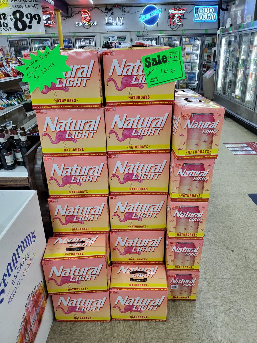 On sale Naturdays 30 pk

For $ 10.99 only

Regular price is $ 14.99
#weprovidetheparty
