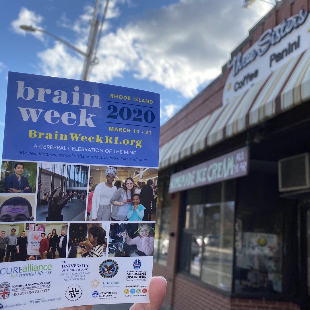 BrainWavesRI's tweet image. Instead of where in the world is Carmen San Diego, we have where in Providence is #BrainWeekRI 

Where have you spotted our 2020 posters around the city? 

#findus #Providence