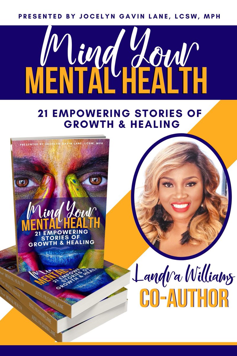 LRiliece_Events's tweet photo. Have you ever had a secret that you couldn’t wait to tell? Well the secret’s out! The Mind Your Mental Health Book releases today! I’m so excited to have been apart of this experience! 21 amazing female entrepreneurs with stories of empowerment, triumph and courage! https://t.co/1BpHxWAVtP