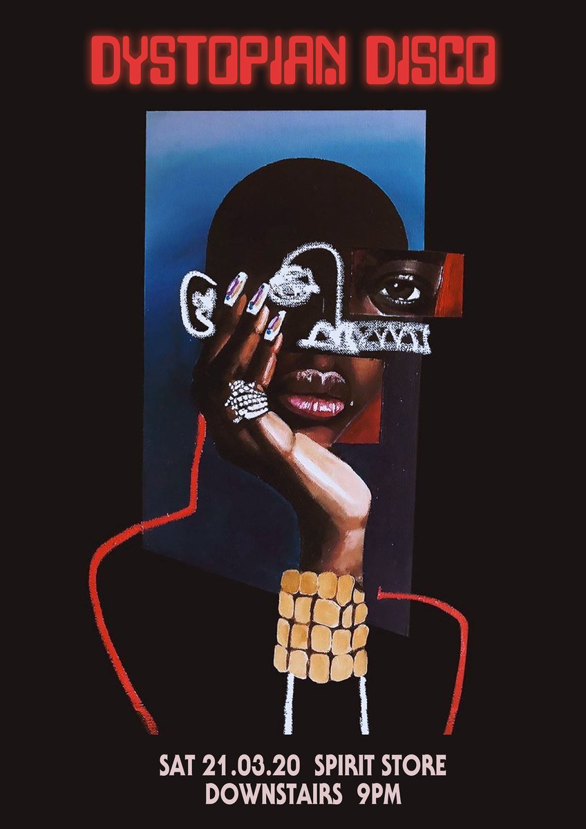 Sat 21st March 
Dystopian Disco 
Backroom@Spiritstore 9pm
No Cover Charge

DJs: Joey Edwards, David Noonan &amp; Neil Waters 
Menu: Post-Punk, 80s New Wave, Turkish Funk, Japanese Psych, Deutsche Elektronische, Trip-Hop,  60s Garage/Space Rock, Future Fruit Juice Music.