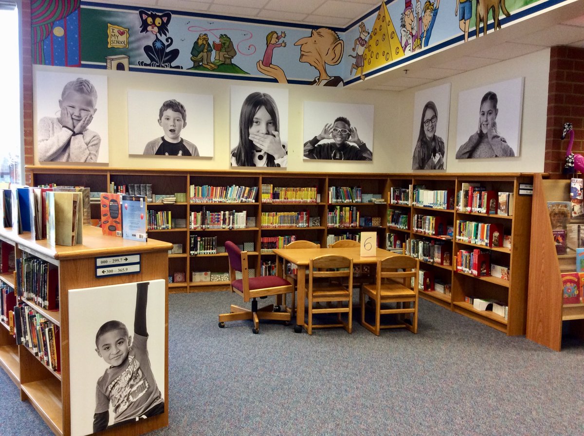 WOW! We are so excited to unveil our newest additions to the library. Thanks to Mr. Davila of Dexios Designs!

#LCPS_Libraries #RHES20 <a href="/RoundHillES/">Round Hill Elem</a>